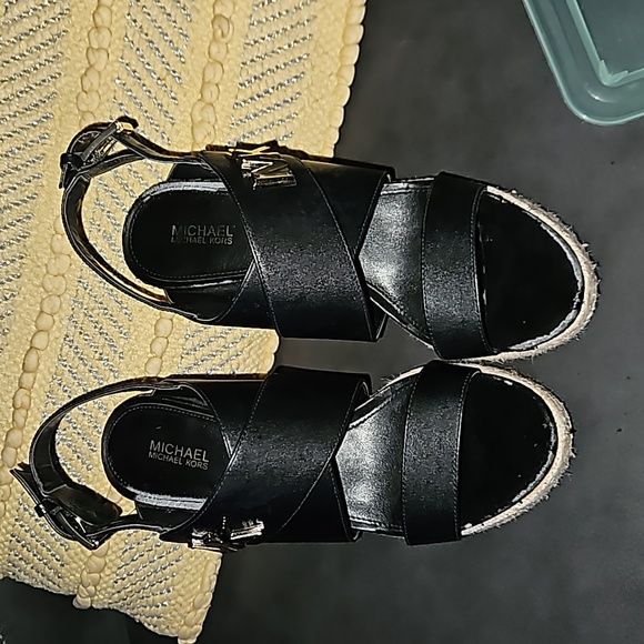 Michael Michael Kors Wedge Sandal - Picture 1 of 5